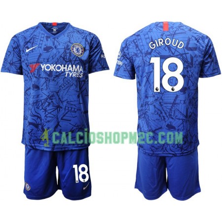Chelsea Giroud 18 Bambino Maglia Prima 2019/2020 Manica Corta (+ Pantaloncini)